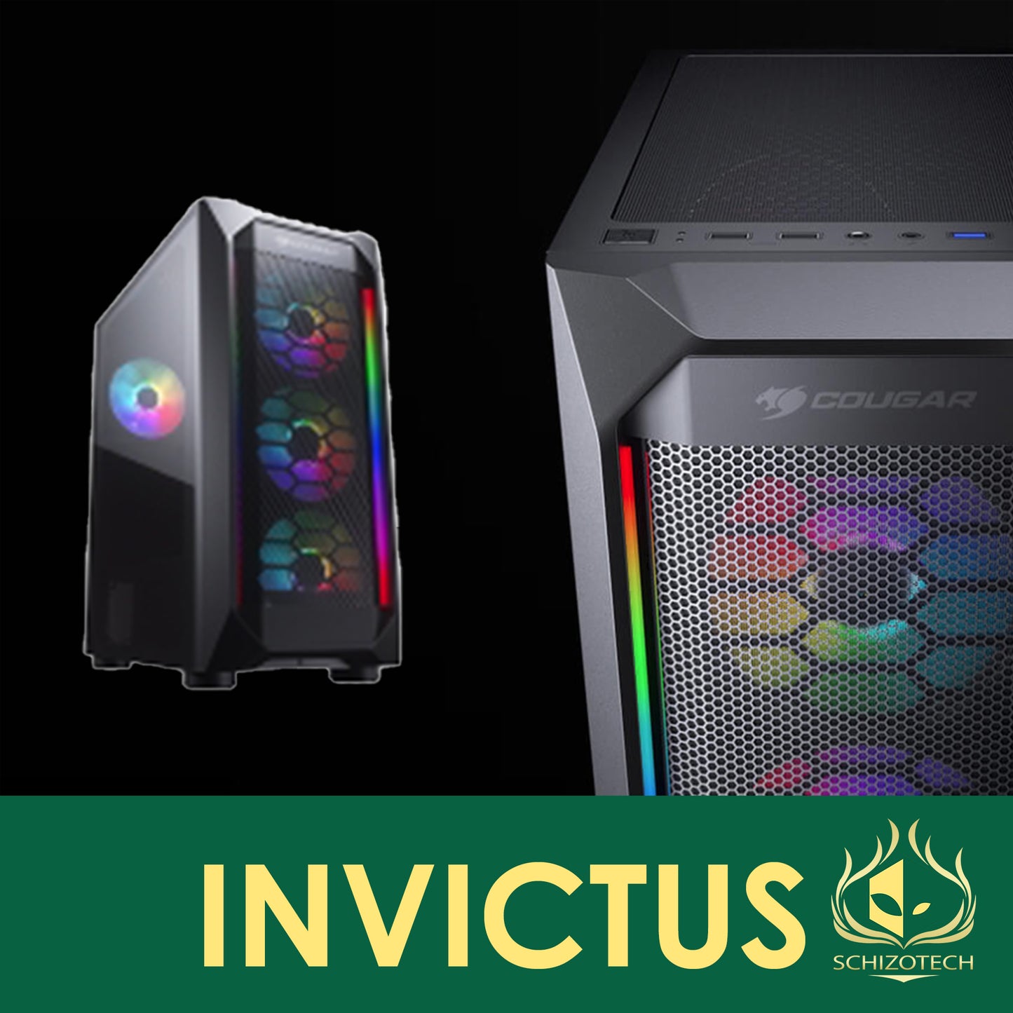 SchizoTech Invictus RTX 3070 Ti Gaming PC